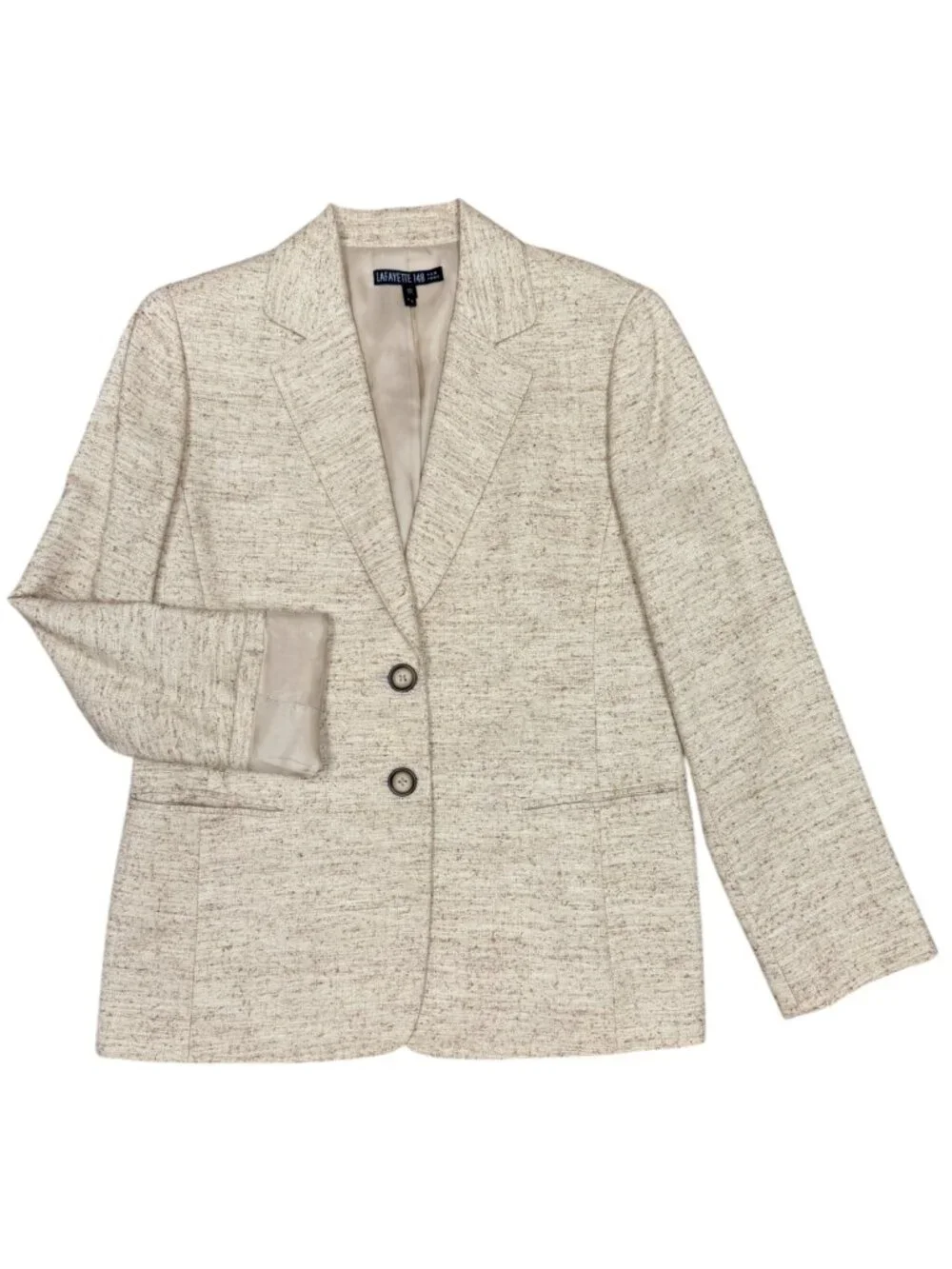 LAFAYETTE 148 NY Women's EUC 2-Button Silk-Blend Blazer | Size 12‎
